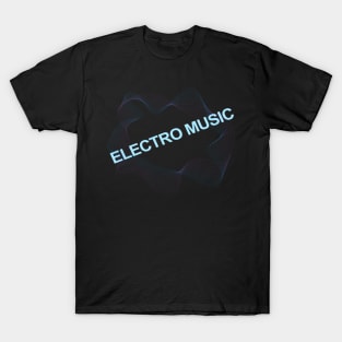 Music electro EDM rock hiphop techno gift idea T-Shirt